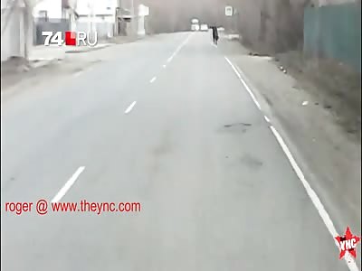 she should of waited for the next bus 