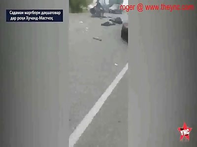 several died in there cars in â€ŽTajikistan