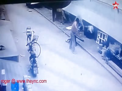 Xiang Moumou aged 58 stabbed a youth in Hebei