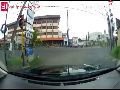 nice accident in East Java (Jawa Timur)