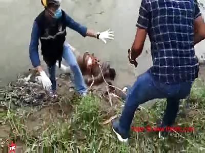 The discovery of a dead  body in Sumatra