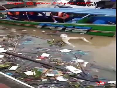 The discovery of a dead  body in South Sumatra