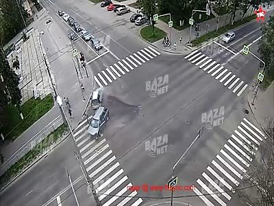 car crash  in Vologda, Russia