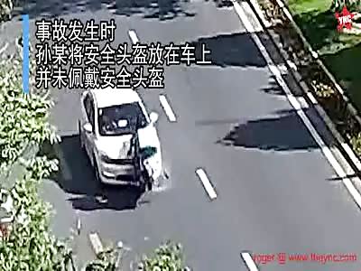 take-Away brother accident in Fujian