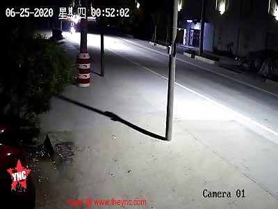 man dies by a drunk driver in Guangdong