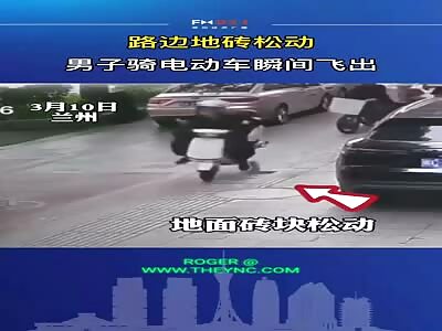 Bike accident in Quanzhou