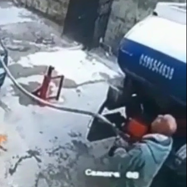 The Last Day On The Job For Roofer In Israel.