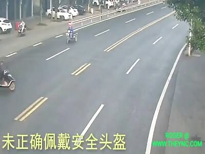 Chinese completion none helmet Vs helmet