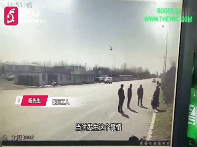 Out of control car killed three in Dongying