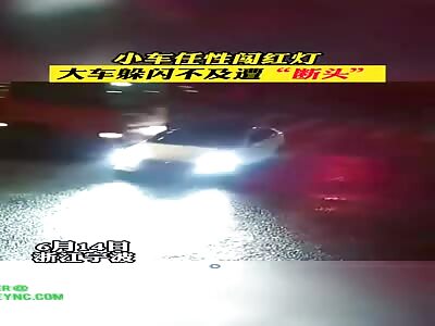 Truck accident in Ningbo