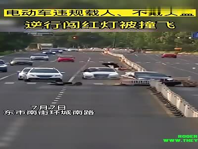 Zebra crossing Accident in Jindong District