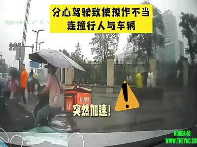Zebra crossing Accident in Luzhou City