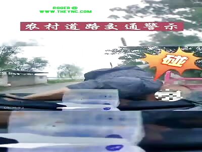 Yang was hit by a car in Weinan City