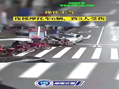 Zebra crossing Accident in Hengyang