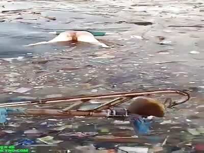 A dead female was found floating in Bali