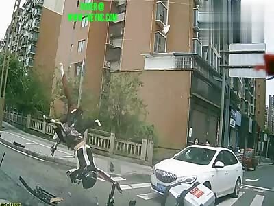 Accident in Neijiang City