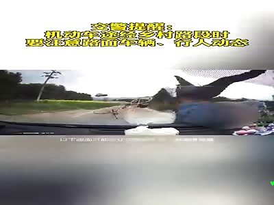 360° accident in Ya'an City