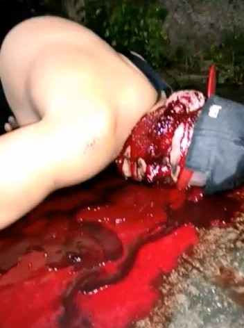 Bloody Crime Scene Happened Today in Brazil