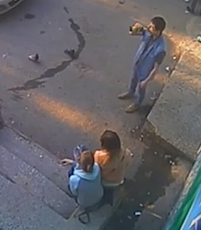 Girl smoking at her work break gets killed by drunk driver