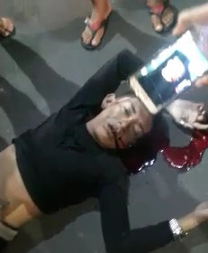 Bloody Murder Scene From This Week in Brazil