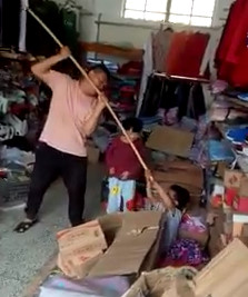 Unspeakable cruelty! 