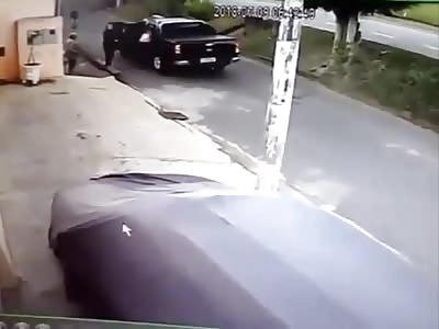 Live Accident Caught on CCTV IX 