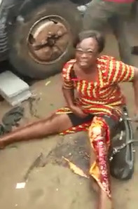 Chaotic Aftermath of Road Carnage Caused by Failed Brakes in Ghana