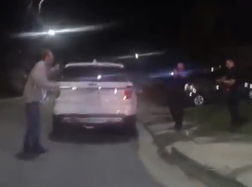 Bodycam Footage of LAPD Officers Shooting Knife-Wielding Man