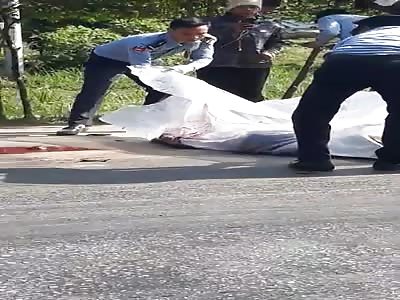 Clean Up of a horrific Accident ...