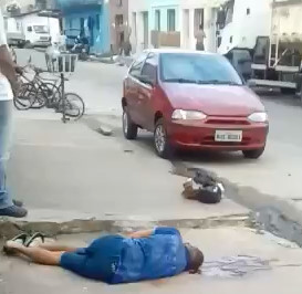 Bloody Mess Crime Scene (Shot Death) 