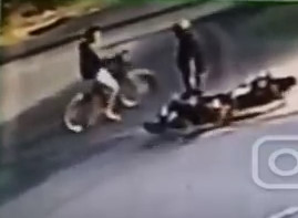 Hitman Stumbles But Still Able to Execute His Victim