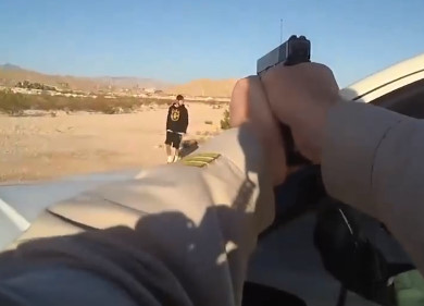 Suspect Fatally Shot After Pulling Handgun From a Bush