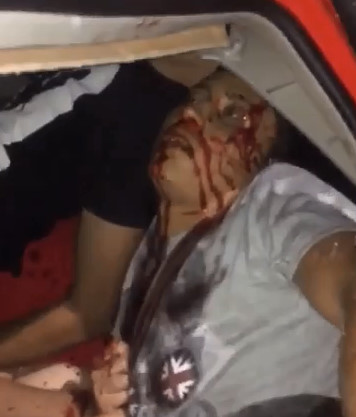 Colombians Dudes Crushed in a Car like Sardines