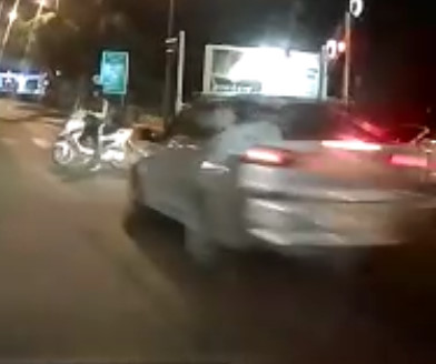 Male on a Scooter Ride.......