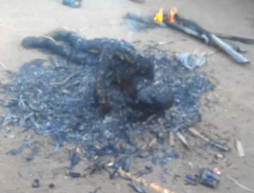 African Thief Slaughtered and Extra Crispy