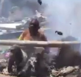 Man Involved in Robbery Lynched and Burned by Mob