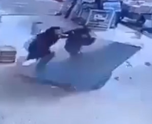 Accident Caught On Cctv