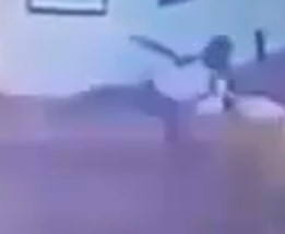 A Motorcyclist is Hit by a Car and Does a 360 to his Death