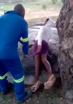 Zimbabwe Traditional Chief Exerting Corporal Punishment