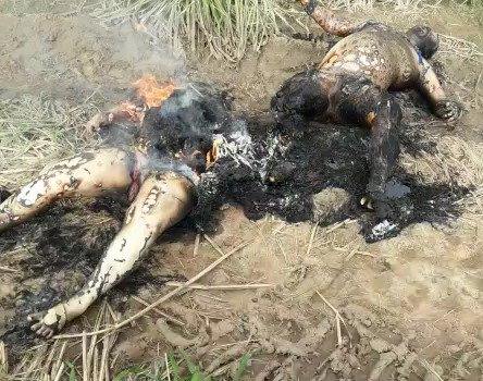 Couple Tortured Killed and Then Burnt