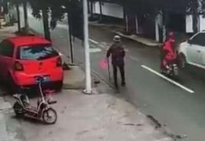 77 Year Old Man Oblivious to his Surroundings Killed by Punk