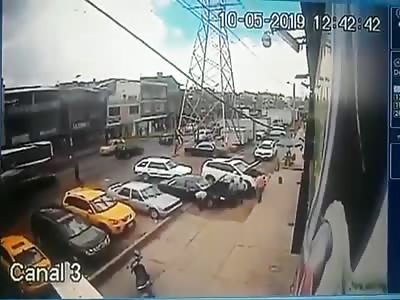 Home Explosion Captures on CCTV, 4 Killed 26 Injured