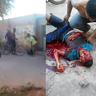 Young Guy Stabbed Repeatedly by Bastard