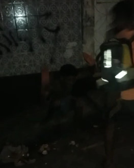 Gang Detains Man, Bring Out the Boards