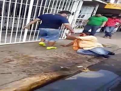 Thieves Tried to Steal from Small Local Market, Gets Turned to Punching Bag