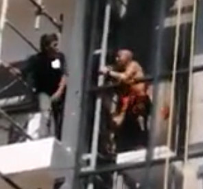 Worker Turns into a Fireball