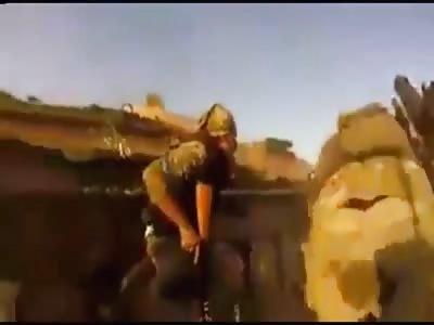 Rebels Take Fiery Direct Hit During Chaotic Attack