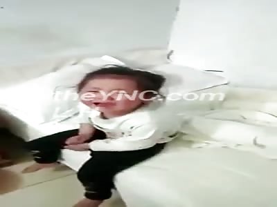 Lunatic girl cheeks part 2