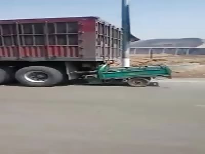 Terrible road accident