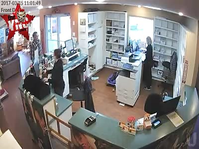 Brutal shock destroys business